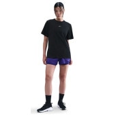 ナイキ Nike ウィメンズ DF SWIFT RUN OC S/S Tシャツ IB4067-010(ブラック/(ホワイト)) レディースランニングTシャツ