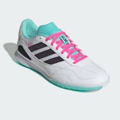 アディダス adidas SUPER SALA III(スーパー サラ コンペティション3) JR5397(フットウェアホワイト/オーロラブラック/フラッシュアクア) フットサルシューズ