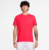 ナイキ Nike DF UV マイラー S/S トップ DV9316-635(ブライトクリムゾン/(リフレクティブシルバー)) ランニングTシャツ