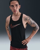 ナイキ Nike DF RN ENRGY FAST SINGL HV2131-010(ブラック/ブライトクリムゾン) ランニングシャツ