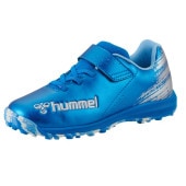 ヒュンメル hummel プリアモーレ6アルファ VTF Jr. SUPERWIDE HJS2136-7595(サックス×シルバー) ジュニアフットサルシューズ