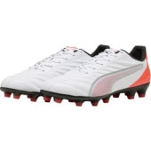 プーマ PUMA キング プロ HG/AG 10882901(プーマホワイト/プーマシルバー/グローウィンレッド) サッカースパイク