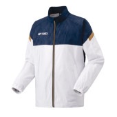 ヨネックス YONEX ユニ裏地付ウィンドウォーマーシャツ 70106Y-011(ホワイト) テニスウォームアップウェア