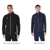アシックス asics ドライハイブリッドストレッチニットジャケット 2031F169 トレーニングジャケット