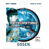 ゴーセン GOSEN METEORSTRIKE メテオストライク SSMS11MS-MS(Mブラック/Sブルー) ソフトテニスガット