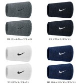 ナイキ Nike スウッシュ クラシック ダブルワイド リストバンド 2P BN4000 スポーツアクセサリー・リストバンド