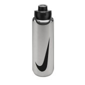 ナイキ Nike ステンレス リチャージ チャグボトル 950ml HY2022-953(ブラッシュドステンレススチール/ブラック/ブラック) スポーツグッズ