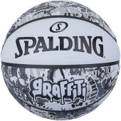 スポルディング SPALDING グラフィティ ホワイト SZ5 84523J バスケットボール5号