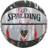 スポルディング SPALDING マーブル レッド/ブラック ラバー5 84930J-REDBLK(レッド/ブラック) バスケットボール5号