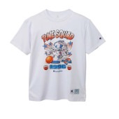 チャンピオン Champion ショートスリーブ Tシャツ C3EB358-010(ホワイト) バスケットボールシャツ