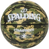 スポルディング SPALDING コマンダー カモ ラバー SZ7 84588Z(カモ) バスケットボール7号