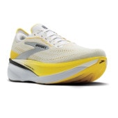 ブルックス BROOKS Hyperion MAX 4 BRM4983-WXY(ホワイト×イエロー) ランニングシューズ