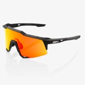 100%(ワンハンドレッド) SPEEDCRAFT / Soft Tact Black - HiPER Red Multilayer Mirror Lens 6000700008() スポーツサングラス