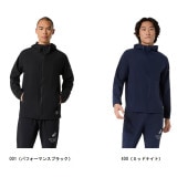 アシックス asics はっ水ストレッチウーブンフーディー 2033C193 ウインドブレーカーシャツ