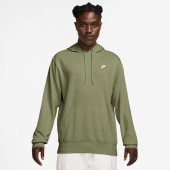 ナイキ Nike クラブ FT プルオーバー L/S フーディ FN3867-377(ダスティオリーブ/ダスティオリーブ/ホワイト) スウェットシャツ