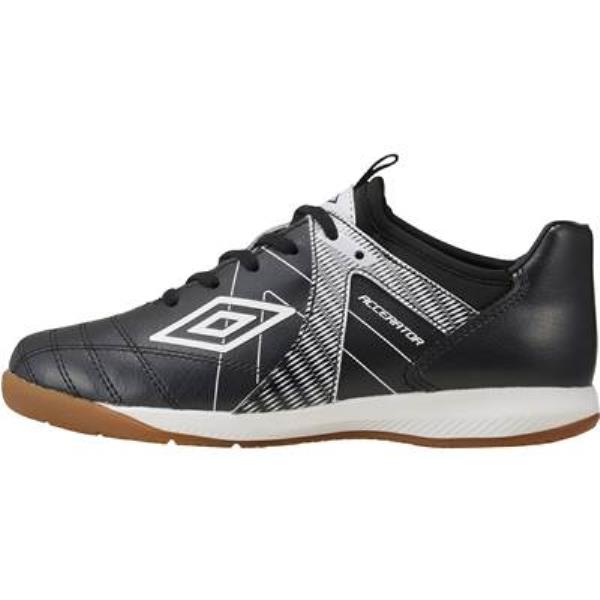 Umbro ����֥� �������쥤����TR JR WIDE IN UF5SFCF2J-BKWH(�֥�å�/�֥�å�/�ۥ磻��) ����˥��եåȥ��륷�塼��