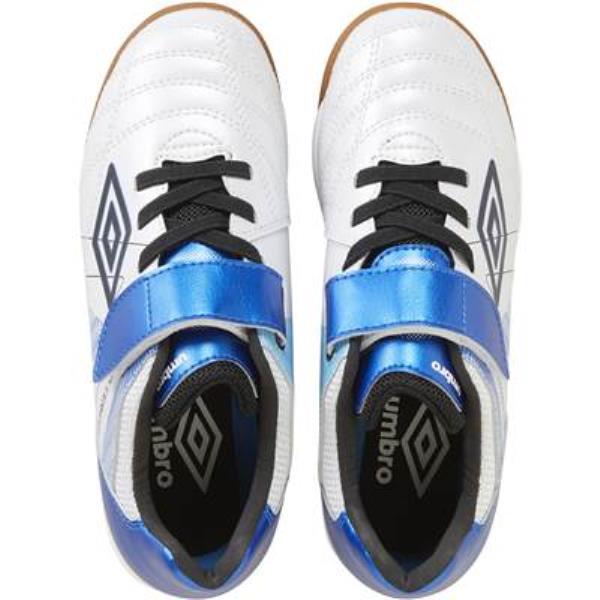 Umbro ֥ 쥤 SB JR WIDE IN UF5SFCF5J-WHBL(Sۥ磻/֥롼/֥å) ˥եåȥ륷塼
