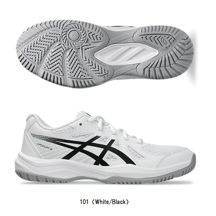 �����å��� asics UPCOURT 6 GS 1074A045 ����˥��Х졼�ܡ��륷�塼��