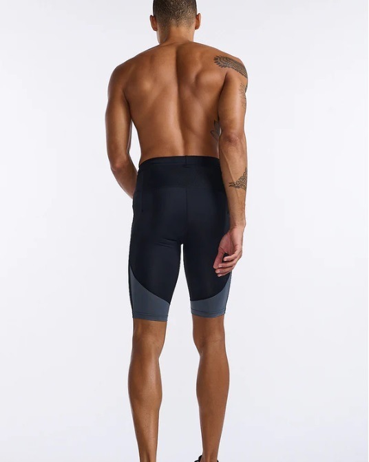 2XU �ġ������ॺ�桼 ��� �饤�ȥ��ԡ��� �ꥢ���� ����ץ�å���󥷥硼�� MA7050B-BLKWRF(Black/White Reflective) ����ʡ��ѥ��