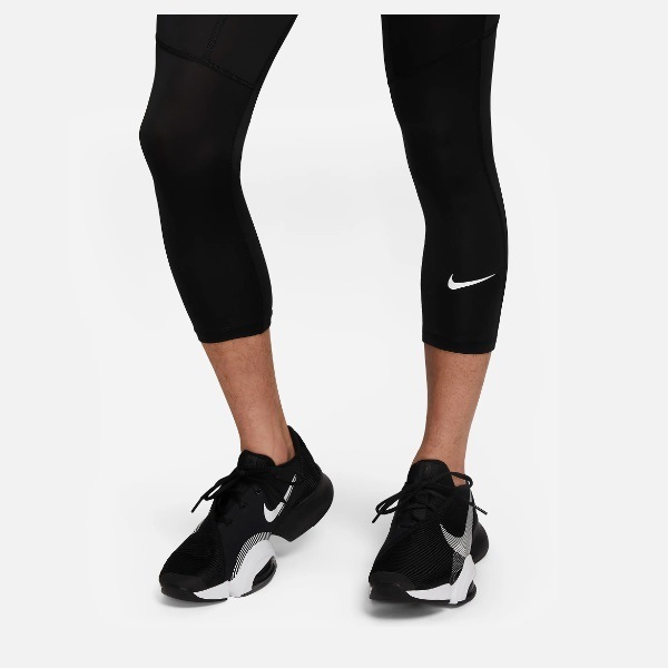 �ʥ��� Nike �ʥ��� �ץ� Dri-FIT 3QT TIGHT FB7951-010(�֥�å�/�ۥ磻��) ����ʡ�������