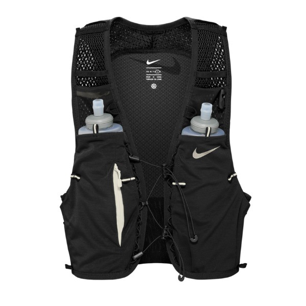 【6/19終了】新品S★ナイキ ランニングベスト 5L フラスクボトル2本付 ナイキ Nike ランベスト 5L RN9000-077(ブラック/セイル/セイル