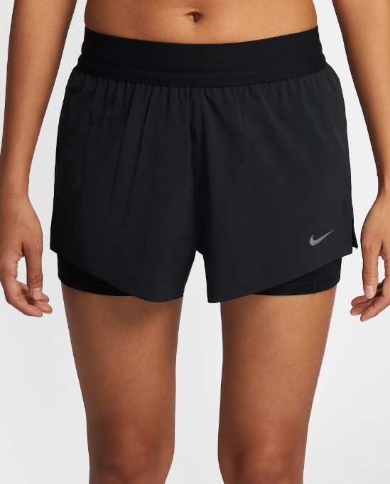 �ʥ��� Nike W �������ե� DF MR 2N1 SHRT HJ5377-010(�֥�å�) ��ǥ��������˥󥰥ѥ��