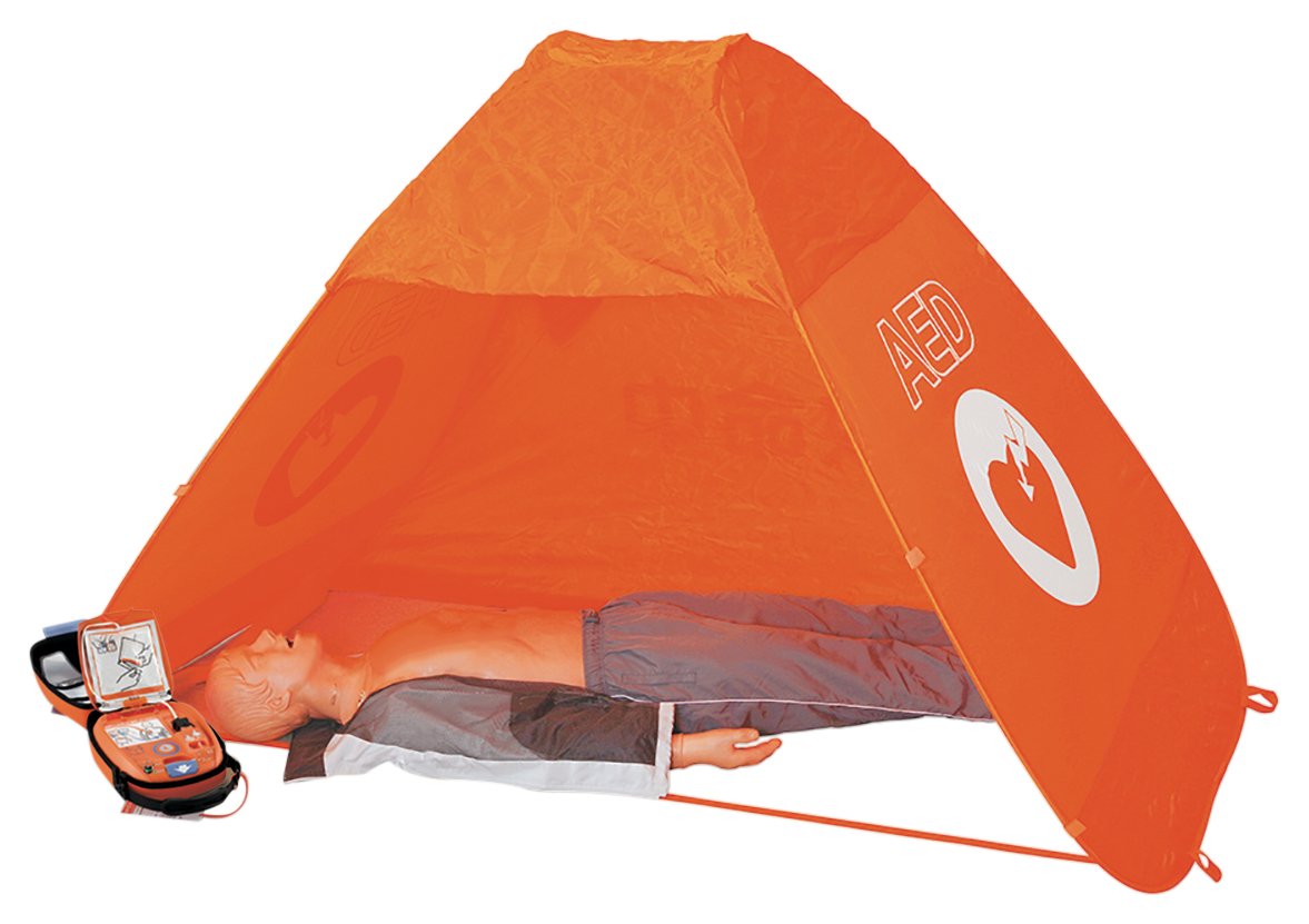 フクダ電子　AED救命テント AED救命テント｜AED定期交換部品・関連品｜導入検討中のお客様へ｜AED