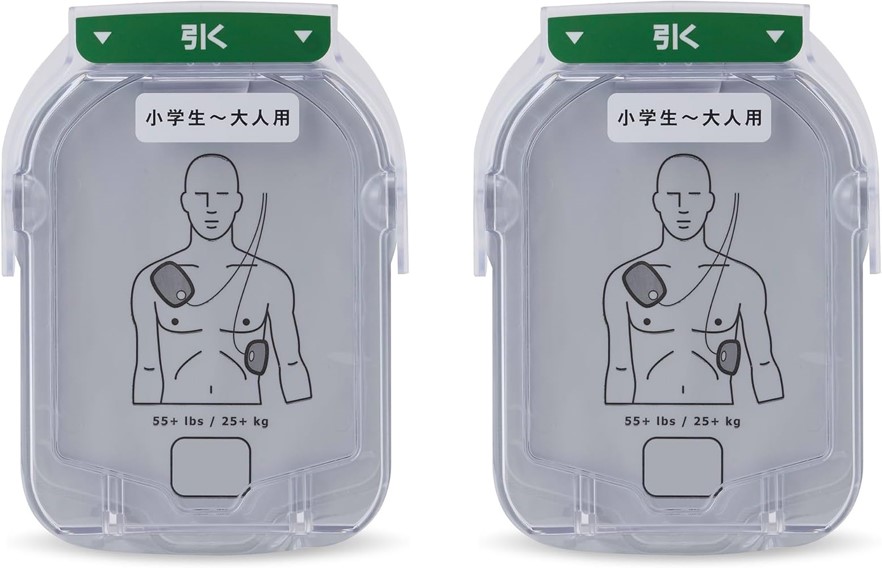 フィリップス ハートスタートHS1 成人用パッドカートリッジ販売 フィリップス ハートスタートHS1 成人用パッドカートリッジ販売