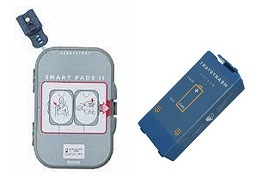 フィリップス　ハートスタート　スマートパッド2 バッテリーセット ハートスタートFRxスマートパッドⅡ：AEDサポートセンターオンライン