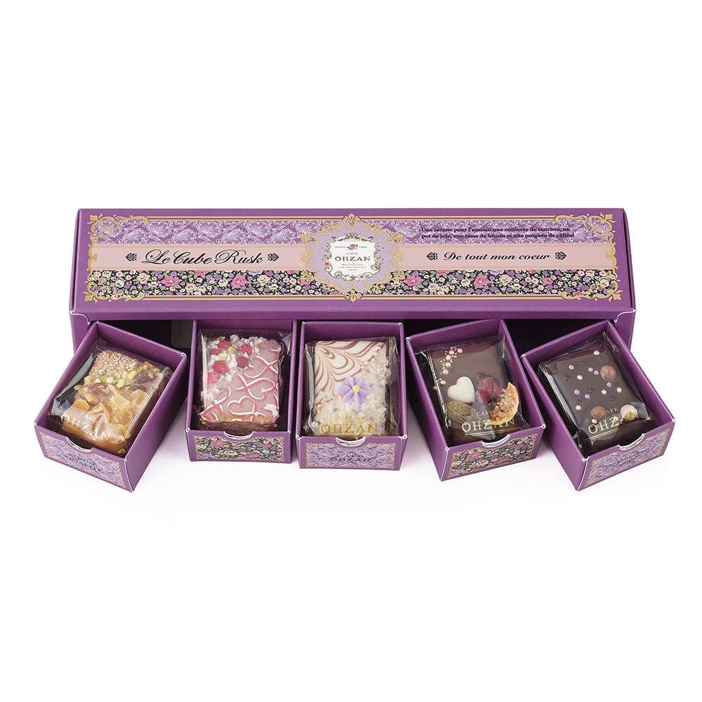 数量限定】キューブラスク5個入 ベル | 期間限定商品 | | CAFE OHZAN