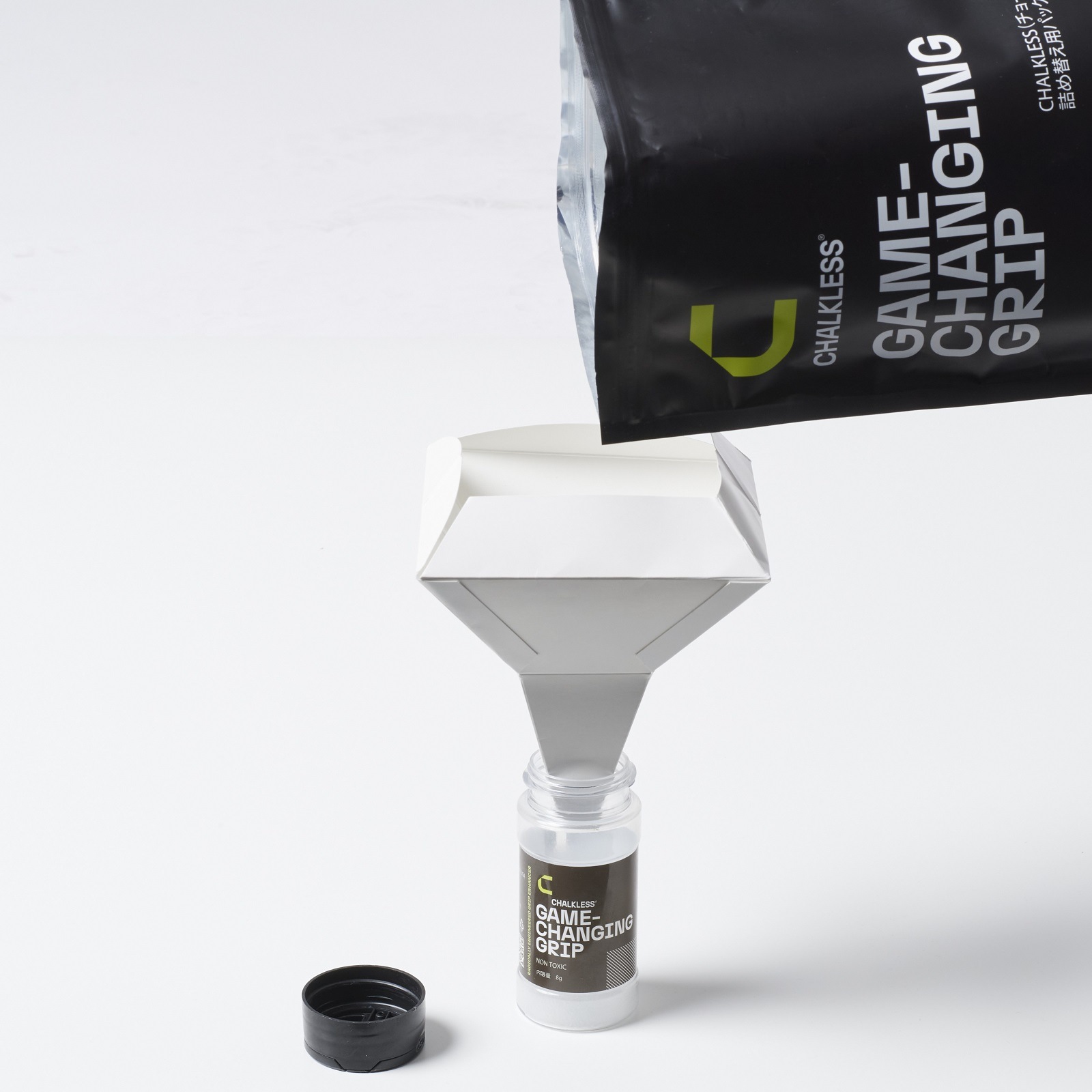 新製品】CHALKLESS チョークレス 詰め替え用パック 75g