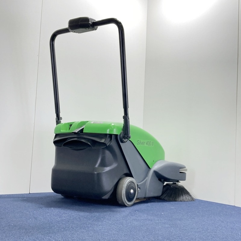 バッテリー式業務用スイーパー／蔵王産業「シルバー400-II」 中古マシン 蔵王産業 シルバー400Ⅱ バッテリー式 スイーパー 清掃機