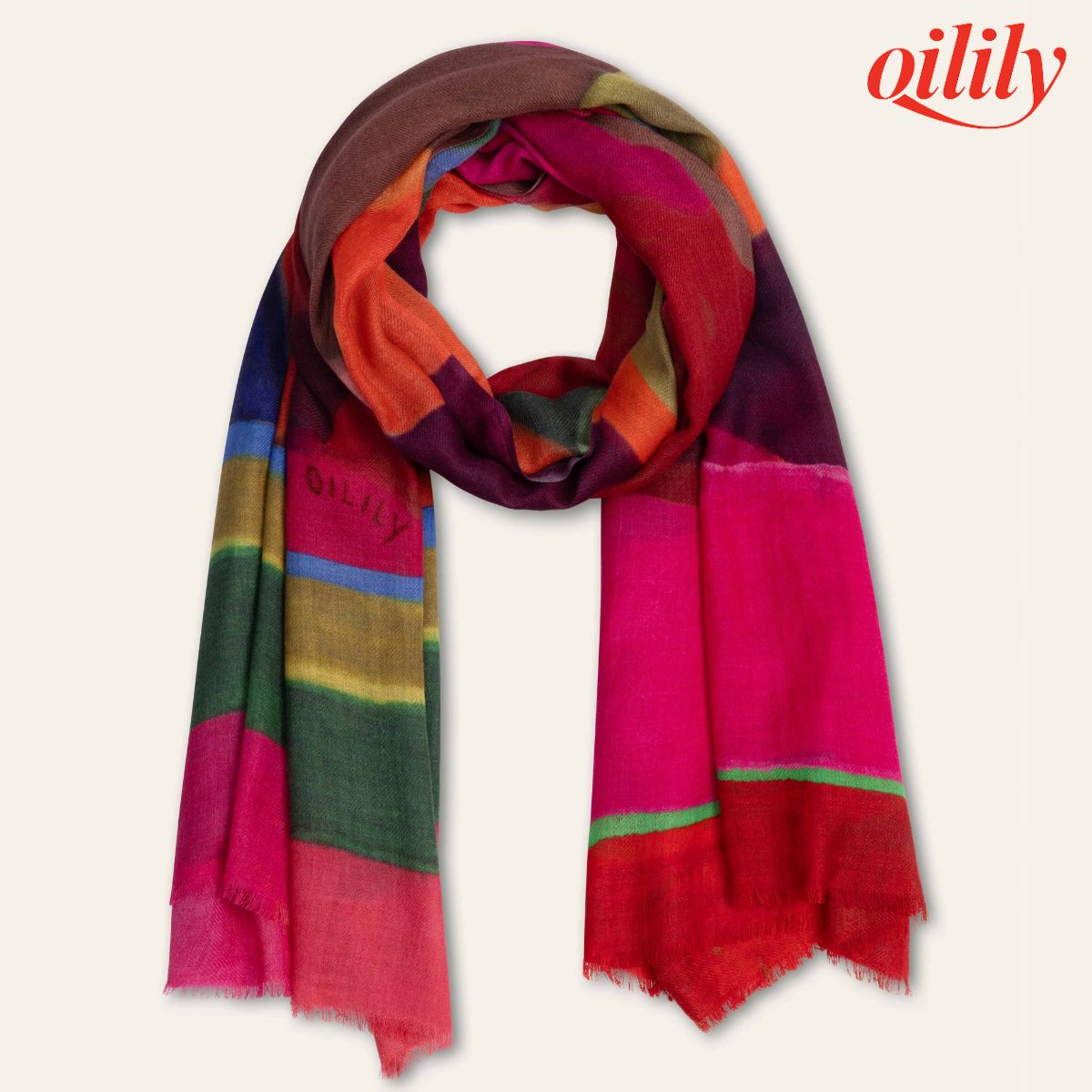 【f25wac9013】 ストール Veerle ウール  【100x180cm】