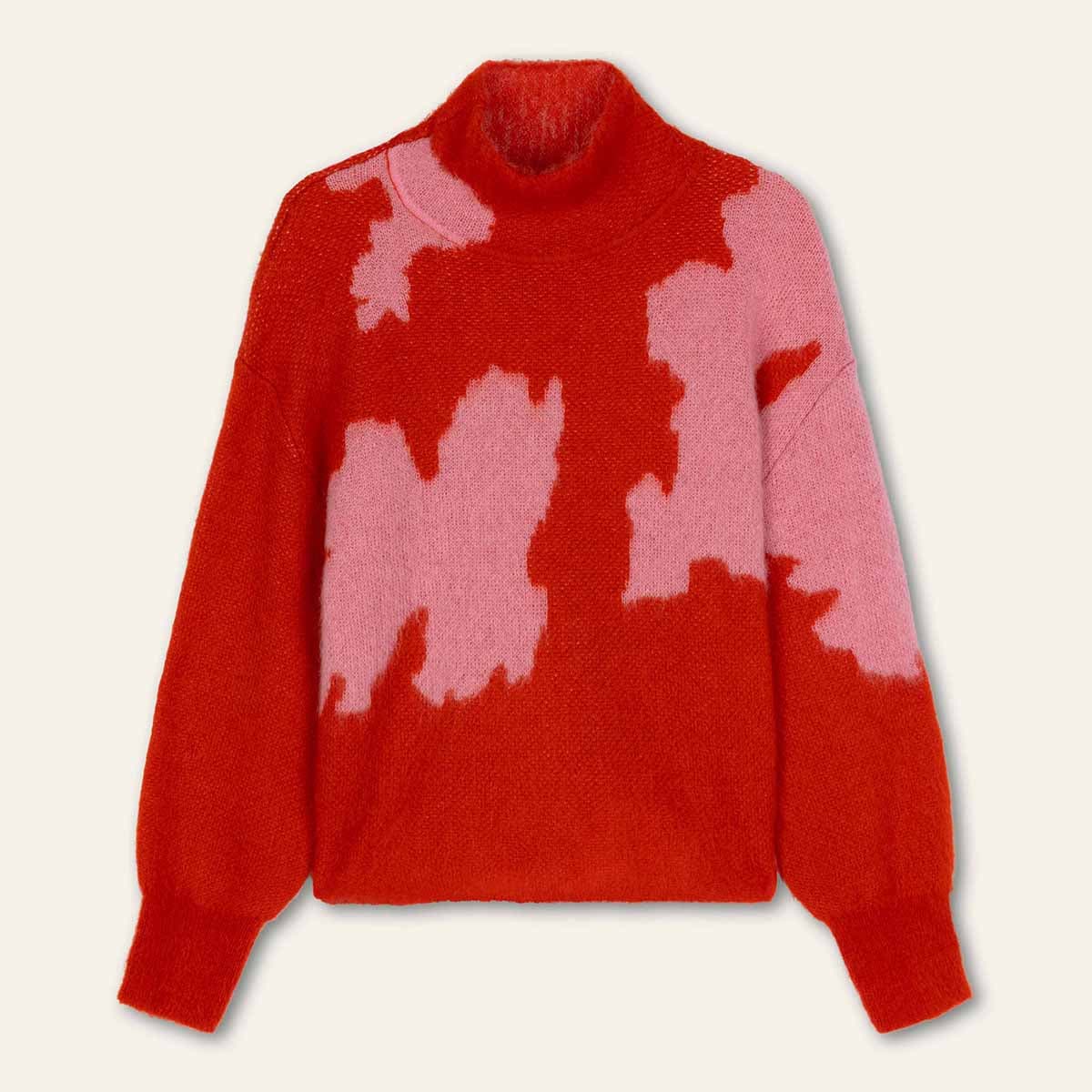 取り寄せ【f25wkn3110】Kornelia knitted col pullover