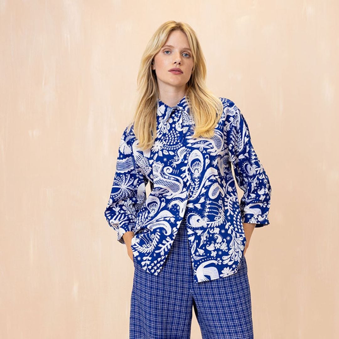 取り寄せ【s26wbl5141】Woven 3/4 sleeves blouse(サイズXS-XL)