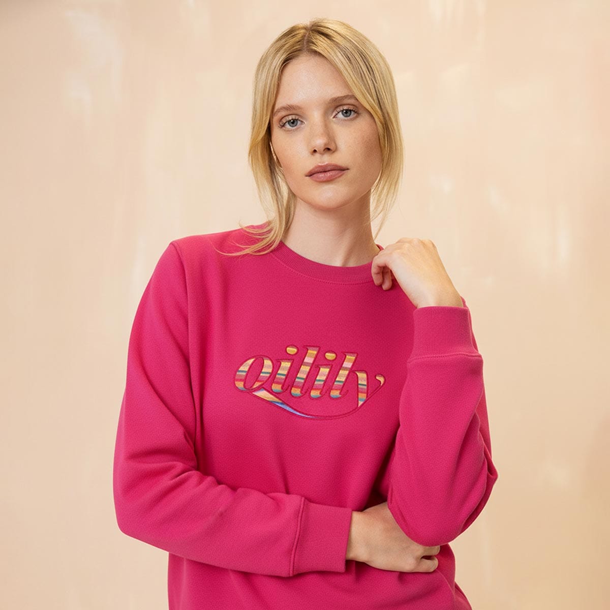 【s26whj4001】Sweat l/s crew top(サイズXS-XL)