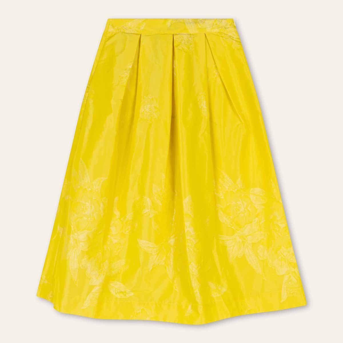 取り寄せ【s26wsk8031】ラップスカート イエローカラー コットン(サイズXS-XL)