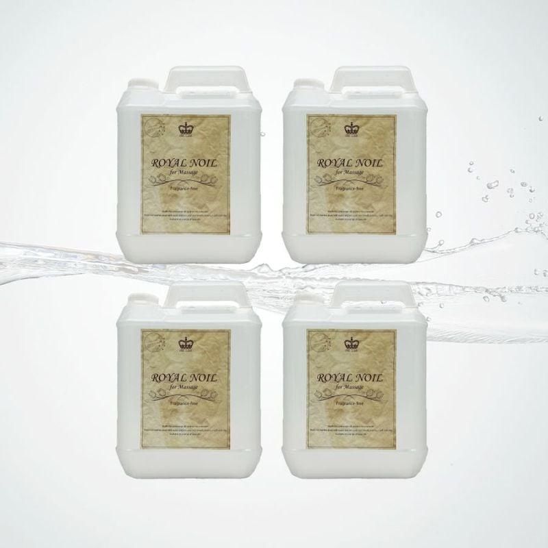 【送料無料！！】ロイヤルノイル6.4kg水溶性マッサージオイル4個セット