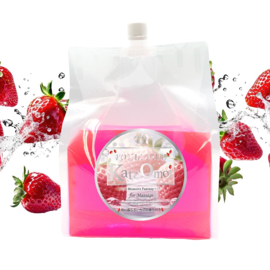 【2026年1月22日(木)12:00~1月25日(日)23:59限定受注販売】ロイヤルノイル片想い-恋に落ちるいちごの香り付き-(3kg)【エステサロン用 水溶性マッサージオイル】