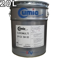 キューミック ユーロマルチ C3 5W-30 SP/CF C3 VHVI 20L Cumic EURO MULTI