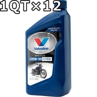 バルボリン 4ストローク モーターサイクルオイル 20W-50 MA2 鉱物油 1QT×12 Valvoline 4-Stroke Motorcycle 20W50