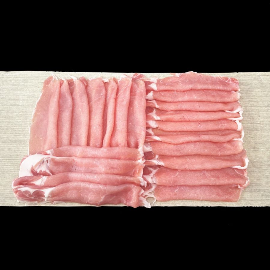 【伊予いも豚】豚ローススライス （500g)