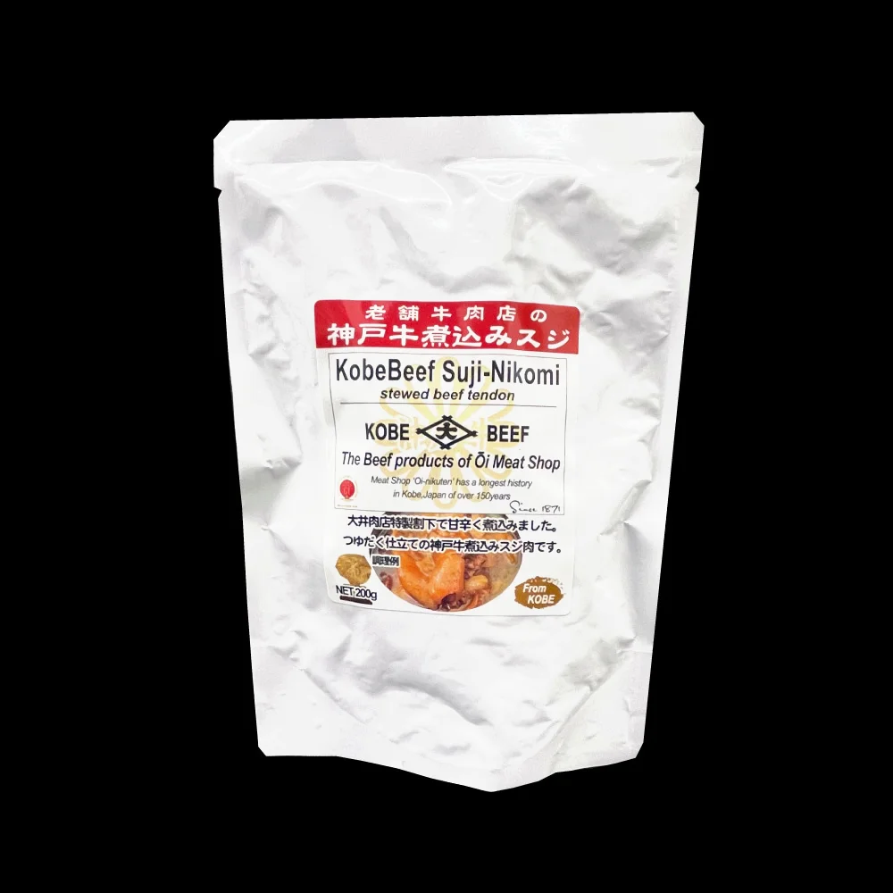 老舗牛肉店の神戸牛煮込みスジ(200g)