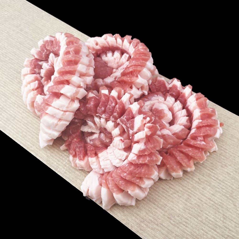 【伊予いも豚】豚サムギョプサル用 （500g）