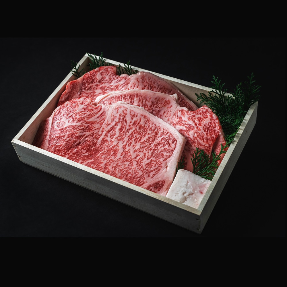 【木箱入】上ロースステーキ肉折詰