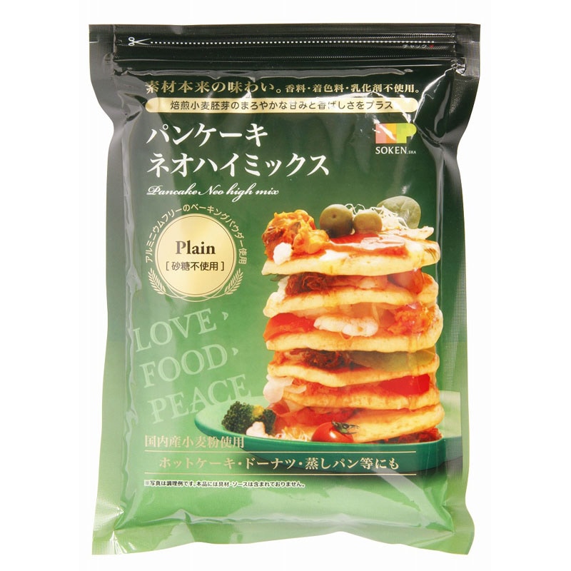 創健社 ﾊﾟﾝｹｰｷﾈｵﾊｲﾐｯｸｽ砂糖不使用 400G | 粉・豆類,ミックス粉 | 自然
