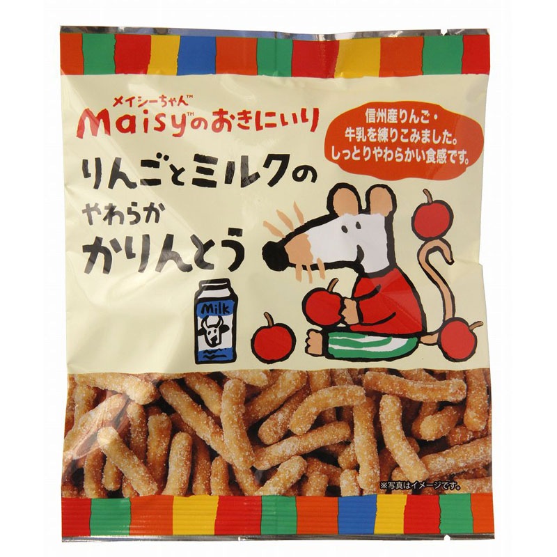 創健社 メイシーちゃんのおきにいり りんごとミルクのやわらかかりんとう 50g 6個 お菓子 その他菓子 自然食品店の通販おいしい 創健社ショップ