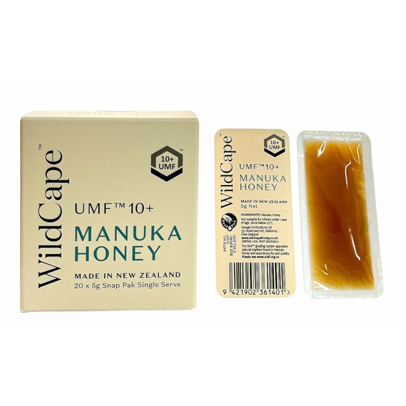 Wild Cape マヌカハニースナップパックUMF10＋ / 内容量