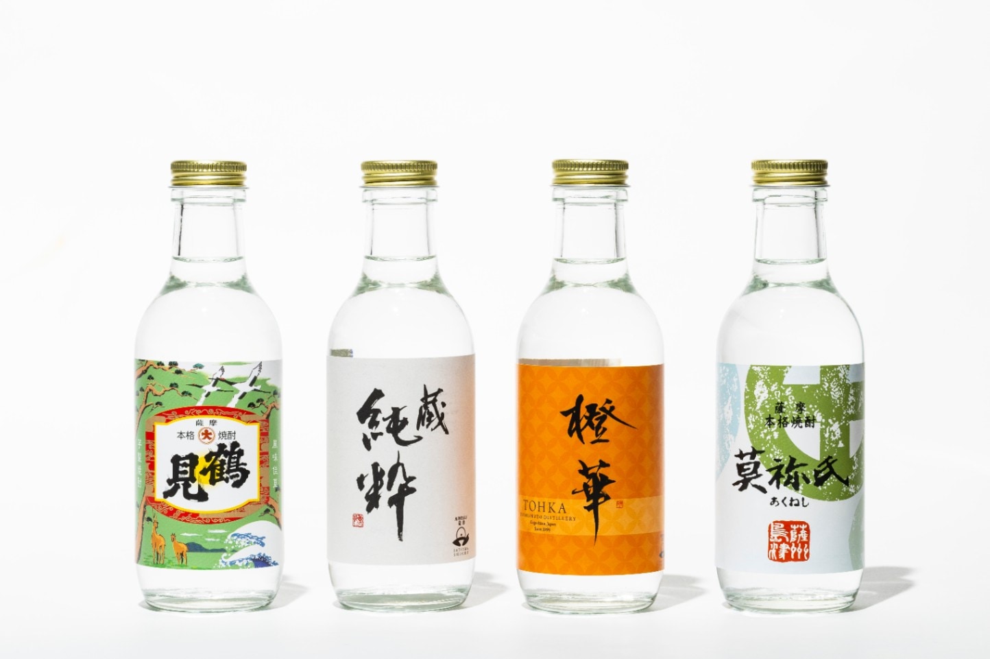 焼酎飲み比べ 4種類各1本 計4本 宮崎県芋焼酎」木挽BLUE・日向木挽・日向木挽黒・茜霧島 900ml瓶
