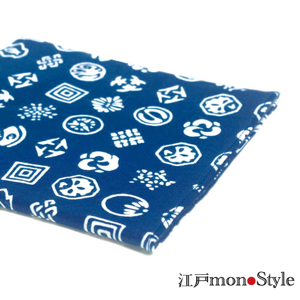 梨園染め手ぬぐいはんかち【歌舞伎紋】 江戸monoStyle